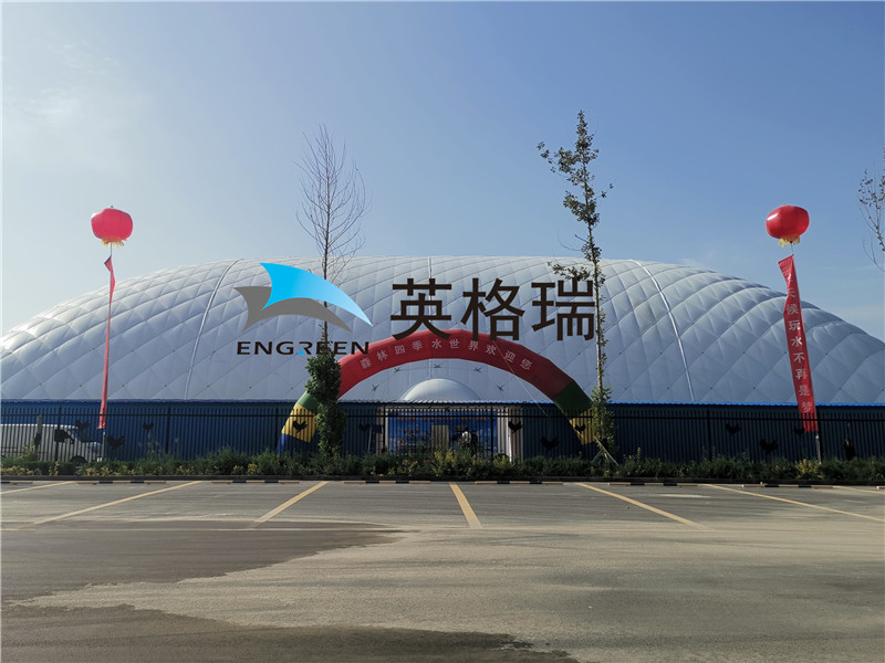 充氣吹起來的氣膜館，耗電量是不是很大呢？